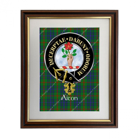 Aiton Scottish Clan Crest Framed Print