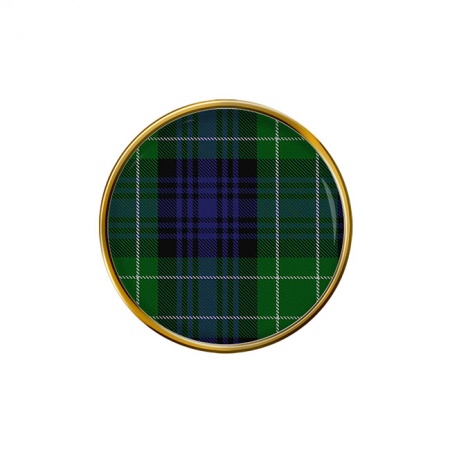 Abercrombie Scottish Tartan Pin Badge