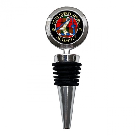 Achmuty Scottish Clan Crest Bottle Stopper