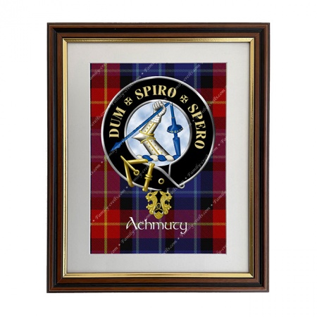 Achmuty Scottish Clan Crest Framed Print