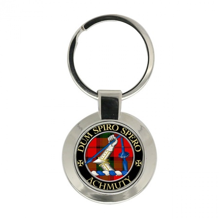 Achmuty Scottish Clan Crest Key Ring