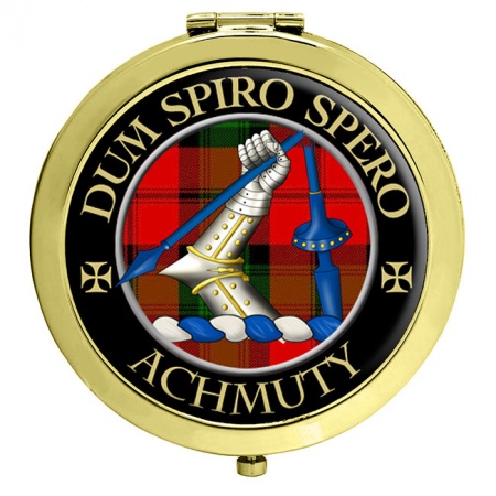 Achmuty Scottish Clan Crest Compact Mirror