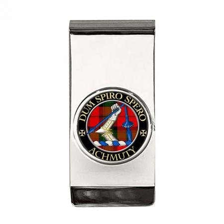 Achmuty Scottish Clan Crest Money Clip