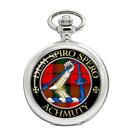 Achmuty Scottish Clan Crest Pocket Watch