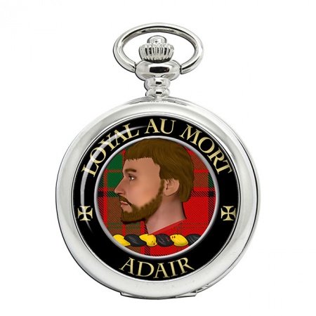 Adair Scottish Clan Crest Pocket Watch