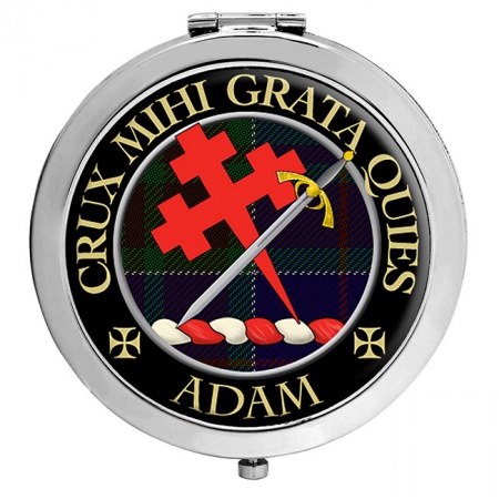 Adam Scottish Clan Crest Compact Mirror