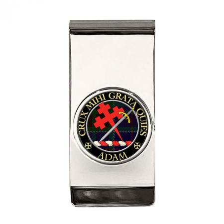 Adam Scottish Clan Crest Money Clip