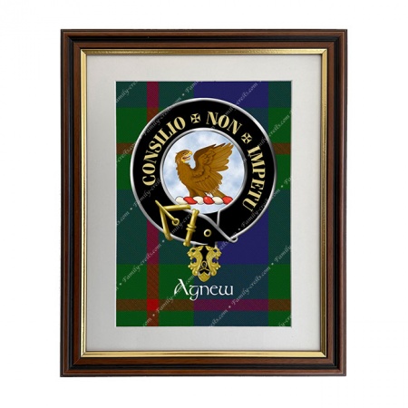 Agnew Scottish Clan Crest Framed Print