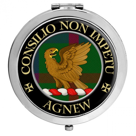 Agnew Scottish Clan Crest Compact Mirror