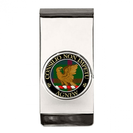 Agnew Scottish Clan Crest Money Clip