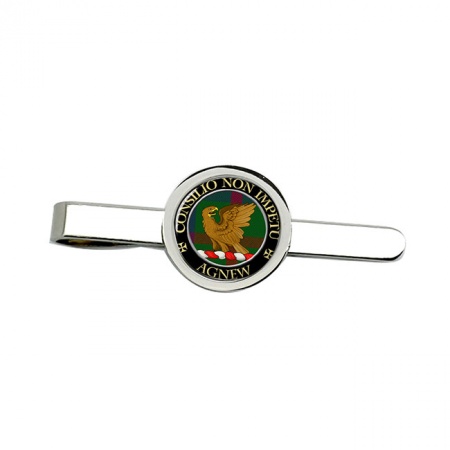 Agnew Scottish Clan Crest Tie Clip