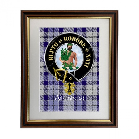 Aikenhead Scottish Clan Crest Framed Print