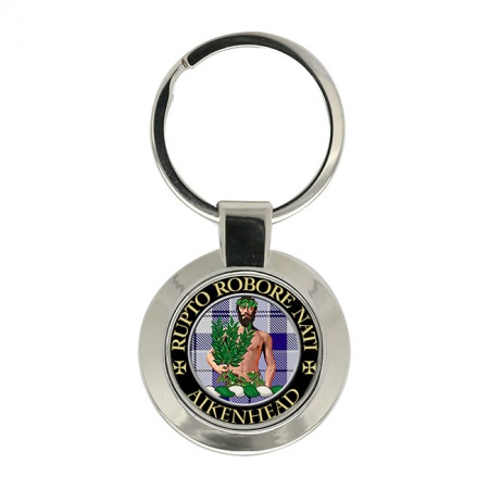 Aikenhead Scottish Clan Crest Key Ring