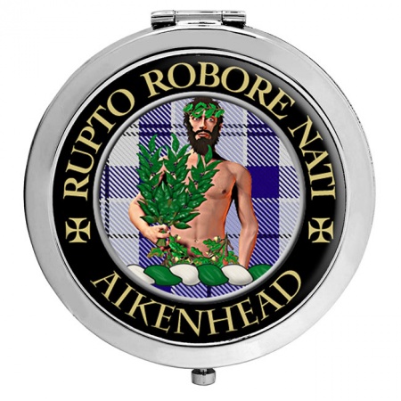 Aikenhead Scottish Clan Crest Compact Mirror