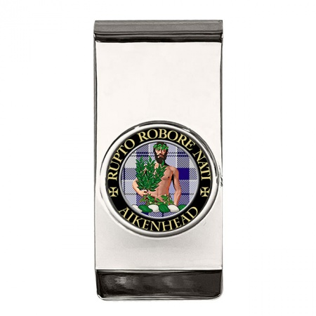 Aikenhead Scottish Clan Crest Money Clip