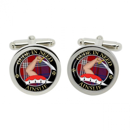 Ainslie Scottish Clan Crest Cufflinks