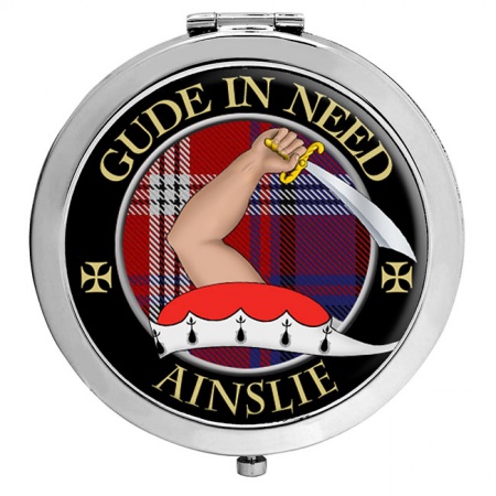 Ainslie Scottish Clan Crest Compact Mirror