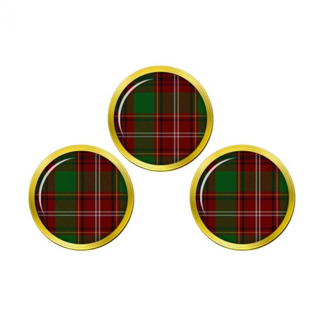 Ainslie Scottish Tartan Golf Ball Markers