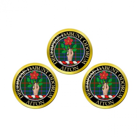 Aiton Scottish Clan Crest Golf Ball Markers