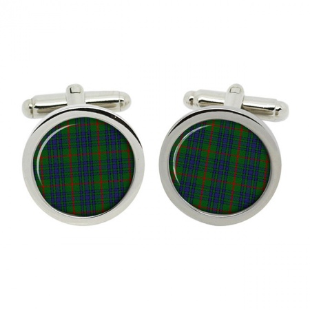 Aiton Scottish Tartan Cufflinks in Box