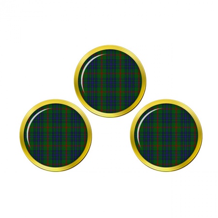 Aiton Scottish Tartan Golf Ball Markers
