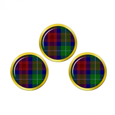 Akins Scottish Tartan Golf Ball Markers