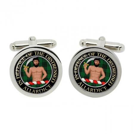 Allardice Scottish Clan Crest Cufflinks