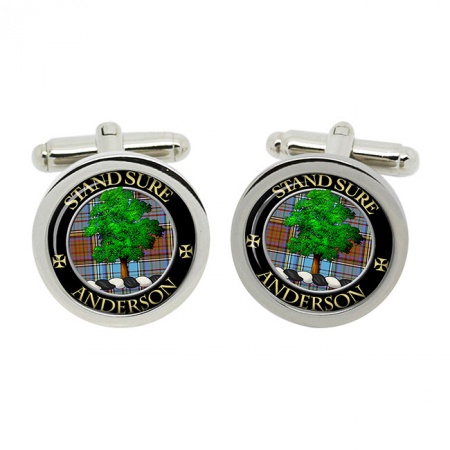 Anderson Scottish Clan Crest Cufflinks