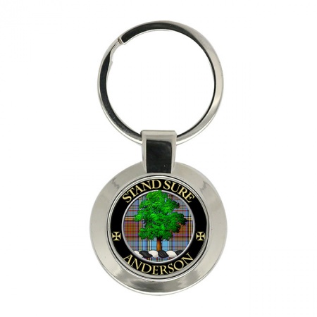 Anderson Scottish Clan Crest Key Ring