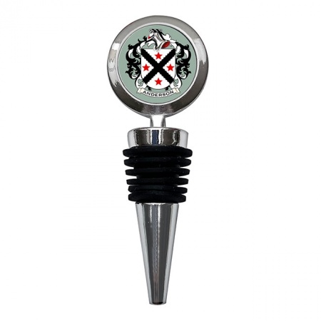 Anderson (Scotland) Coat of Arms Bottle Stopper