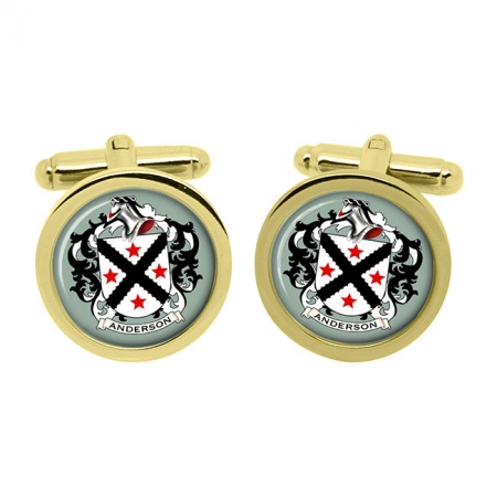Anderson (Scotland) Coat of Arms Cufflinks