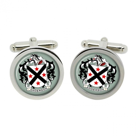 Anderson (Scotland) Coat of Arms Cufflinks