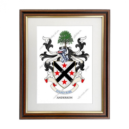 Anderson (Scotland) Coat of Arms Framed Print