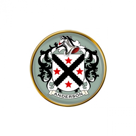 Anderson (Scotland) Coat of Arms Pin Badge