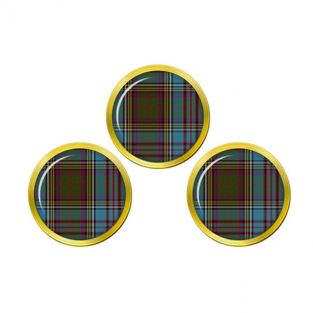 Anderson Scottish Tartan Golf Ball Markers