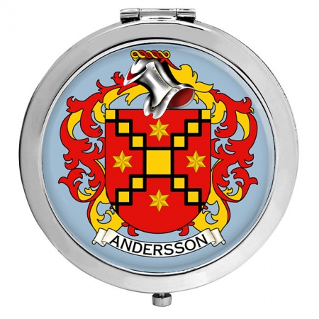 Andersson (Sweden) Coat of Arms Compact Mirror