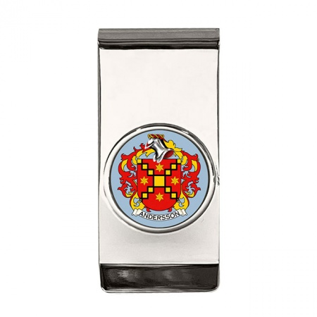 Andersson (Sweden) Coat of Arms Money Clip