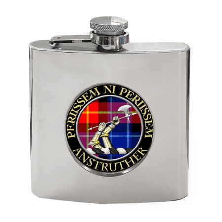 Anstruther Scottish Clan Crest Hip Flask