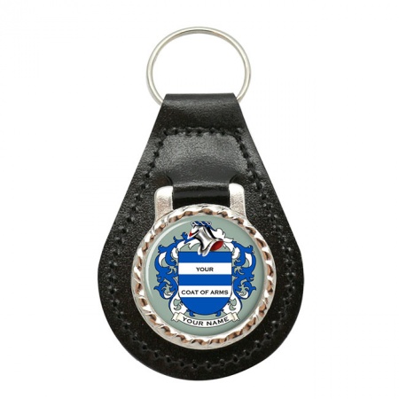 Any Surname Coat of Arms Key Fob