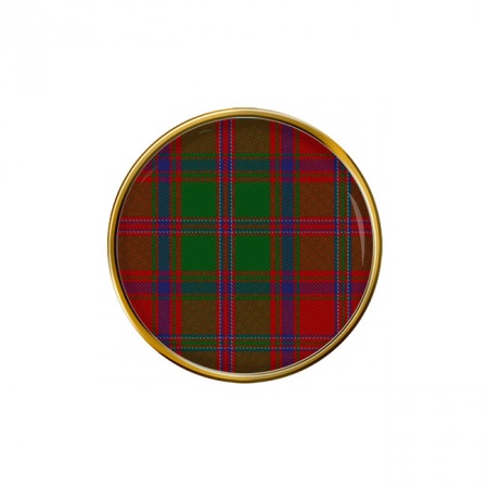 Stewart of Appin Scottish Tartan Pin Badge