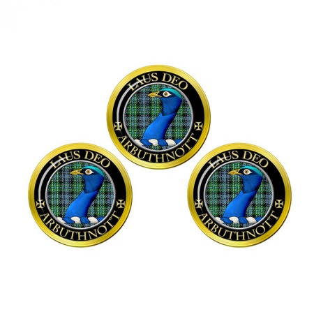 Arbuthnott Scottish Clan Crest Golf Ball Markers