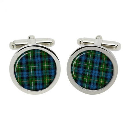 Campbell of Argyll Scottish Tartan Cufflinks in Box