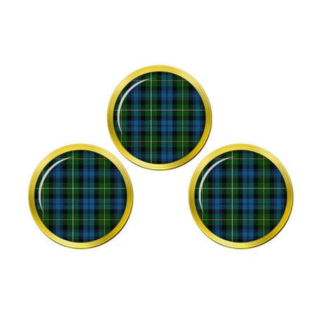 Campbell of Argyll Scottish Tartan Golf Ball Markers