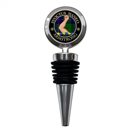 Armstrong Bare Scottish Clan Crest Bottle Stopper