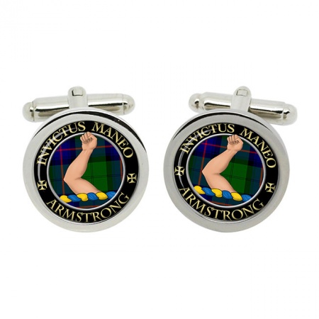 Armstrong Bare Scottish Clan Crest Cufflinks