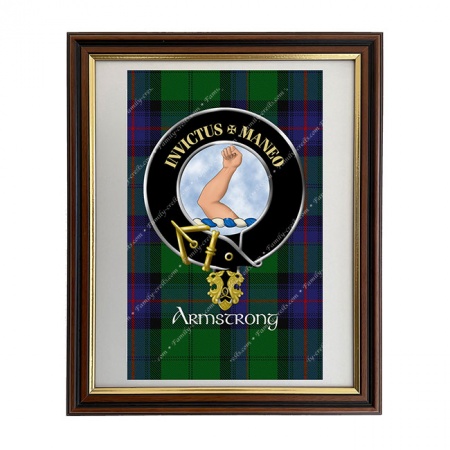 Armstrong Bare Scottish Clan Crest Framed Print