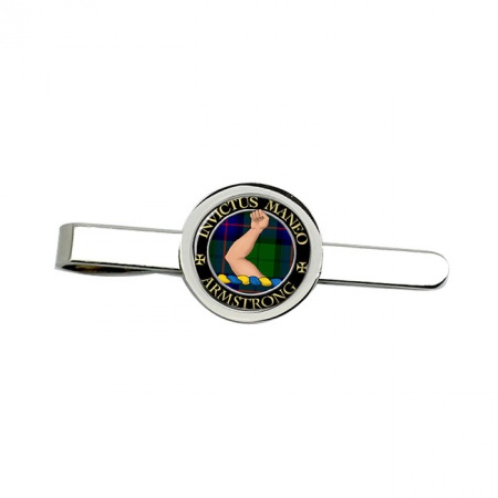 Armstrong Bare Scottish Clan Crest Tie Clip