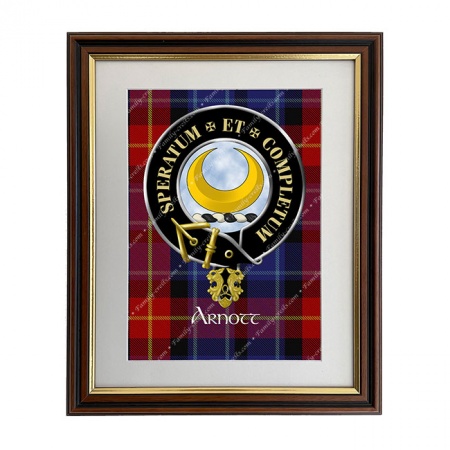 Arnott Scottish Clan Crest Framed Print