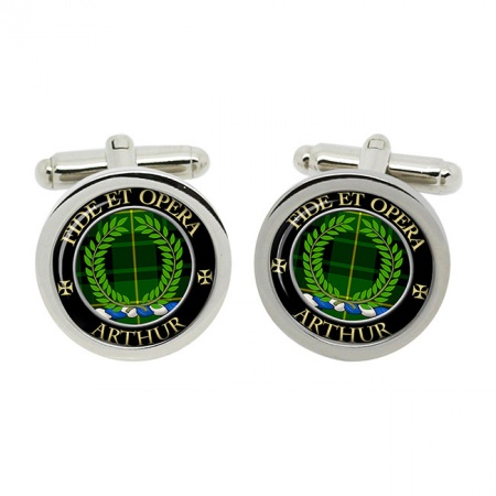 Arthur Ancient Scottish Clan Crest Cufflinks