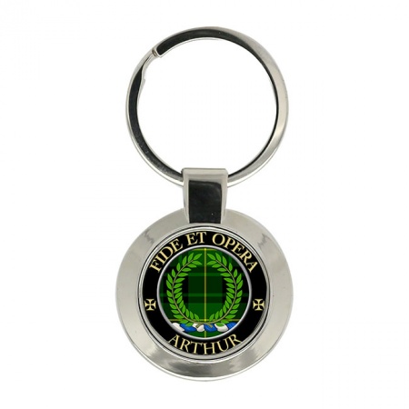 Arthur Ancient Scottish Clan Crest Key Ring